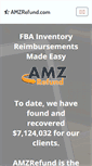 Mobile Screenshot of amzrefund.com